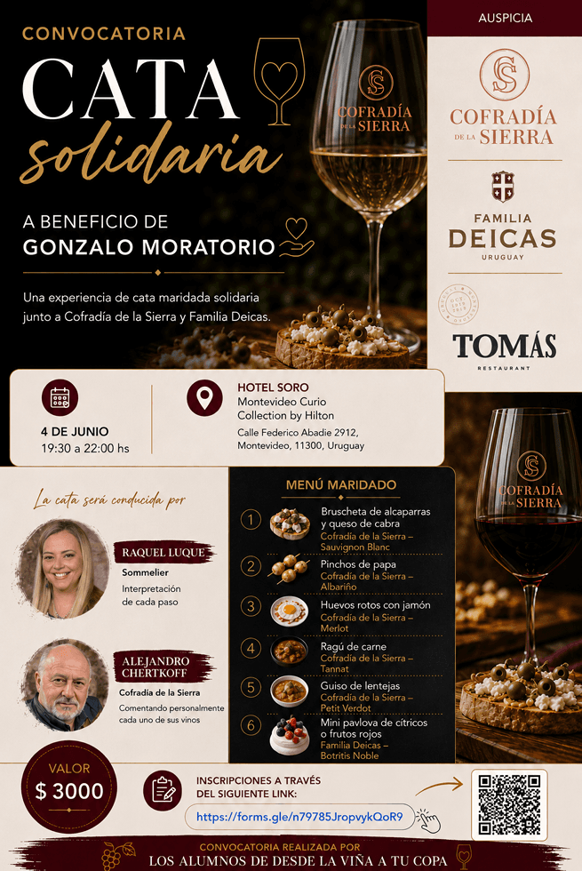 Evento Cata Solidaria