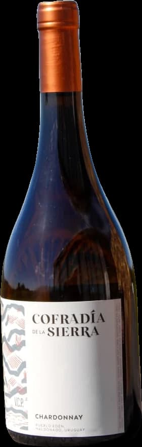 Botella de Chardonnay